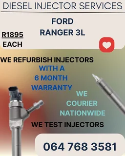 Ford Ranger 3l Diesel Injectors Recon Services With A 6 Month Warranty