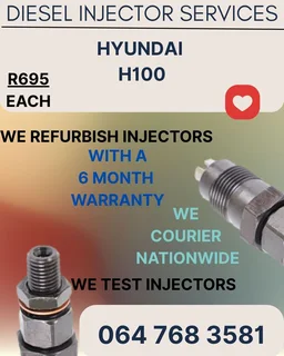 Hyundai H100 Diesel Injectors Services