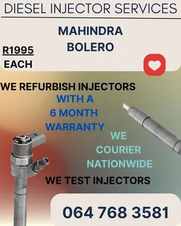 Mahindra Bolero Diesel Injectors Services