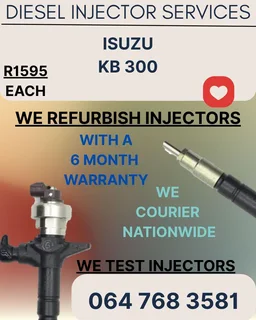 Isuzu Kb300 Diesel Injectors Services