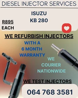 Isuzu Kb280 Diesel Injectors Services
