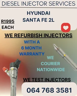 Santa Fe 2l Diesel Injectors Services