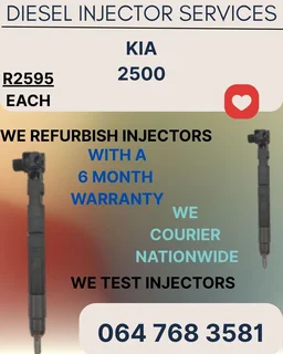 Kia 2500 Diesel Injectors Recon Services