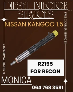 Nissan Kangoo 1.5 Diesel Injectors Recon Services
