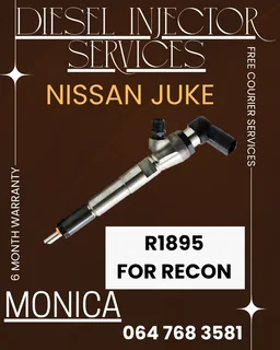 Nissan Juke Diesel Injectors Recon Services