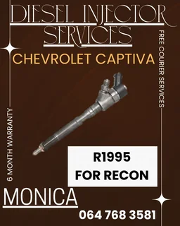 Chevrolet Captiva Diesel Injectors Recon Services
