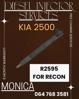 Kia 2500 Diesel Injectors Recon Services