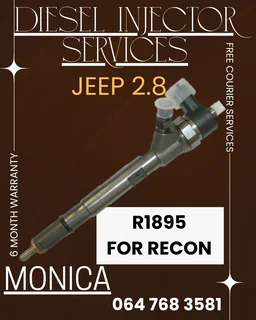 Jeep 2.8 Diesel Injectors Recon Services