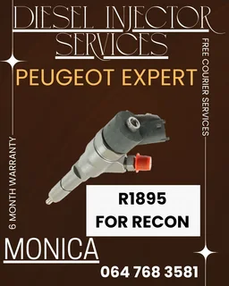 Peugeot Expert Diesel Injectors Recon Services