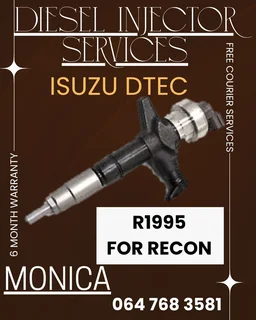 Isuzu Dtec Diesel Injectors Recon Services