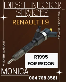 Renault 1.9 Diesel Injectors Recon Services