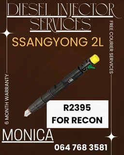 Ssangyong 2l Diesel Injectors Recon Services