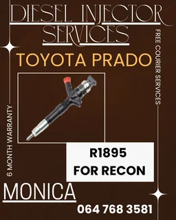 Toyota Prado Diesel Injectors Recon Services