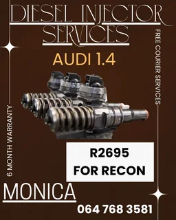 Audi 1.4 Diesel Injectors Recon Services