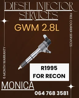 Gwm 2.8lvdiesel Injectors Recon Services