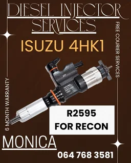 ISUZU 4HK1 DIESEL INJECTORS RECON SERVICES