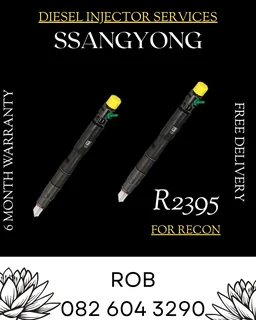 SSANGYONG 2L DIESEL INJECTORS RECON SERVICES