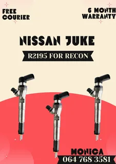 Nissan Juke Diesel Injectors Recon Services