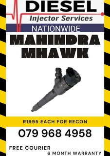 Mahindra Mhawk Diesel Injectors Recon Services