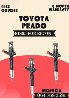 Toyota Prado Diesel Injectors Recon Services