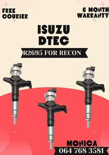Isuzu Dtec Diesel Injectors Recon Services