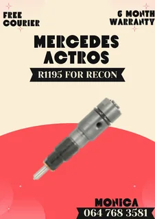 Mercedes Actros Diesel Injectors Recon Services