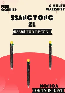 Ssangyong 2l Diesel Injectors Recon Services