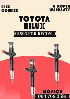 Toyota Hilux Diesel Injectors Recon Services
