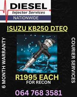 Isuzu Kb250 Diesel Injectors Recon Services