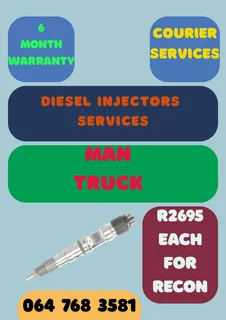 Diesel Injectors Recon Services With A 6 Month Warranty