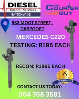 Mercedes C220 Diesel Injectors To Recon