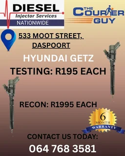 Hyundai Getz Diesel Injectors To Recon