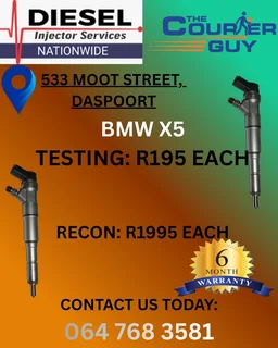 Bmw X5 Diesel Injectors To Recon