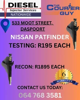 Nissan Pathfinder Diesel Injectors To Recon