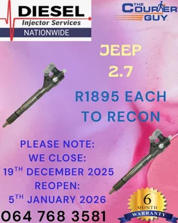 Jeep 2.8 Diesel Injectors To Recon