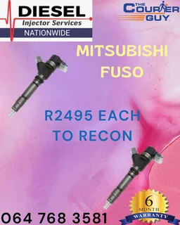 Mitsubishi Fuso Diesel Injectors To Recon Or Sell On Exchange With A 6 Month Warranty
