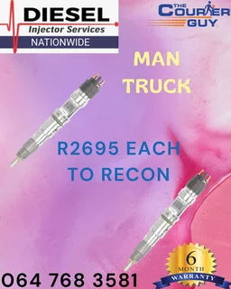 Man Truck Diesel Injectors To Recon Or Sell On Exchange With A 6 Month Warranty