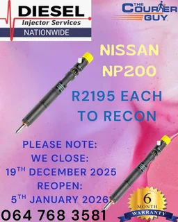 DIESEL INJECTORS TO RECON WITH A 6 MONTH WARRANTY