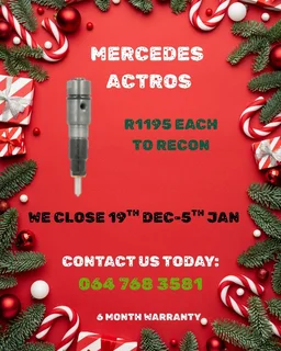Mercedes Actros Diesel Injectors Recon Services