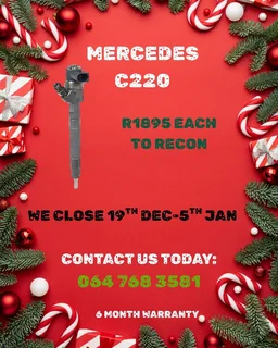 Mercedes C220 Diesel Injectors Recon Services