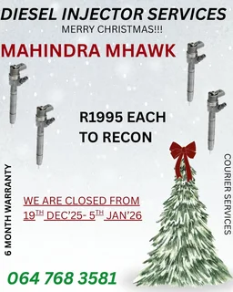 Mahindra Mhawk Diesel Injectors Sold On Exchange Or Recon Your Own With A 6 Month Warranty