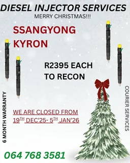 Ssangyong Kyron Diesel Injectors Recon Your Own