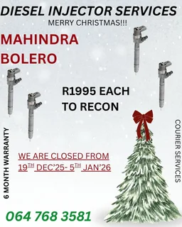 Mahindra Bolero Diesel Injectors Sold On Exchange Or Recon Your Own