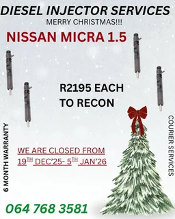 Nissan Micra 1.5 Diesel Injectors Sold On Exchange