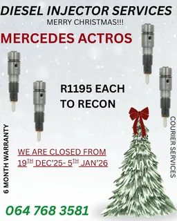 Mercedes Actros Diesel Injectors Sold On Exchange