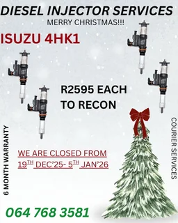 Isuzu 4hk1 Diesel Injectors Sold On Exchange
