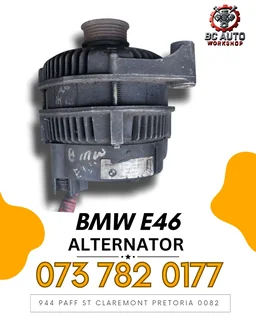 Bmw e46 alternator Call or WhatsApp me 073 782 0177