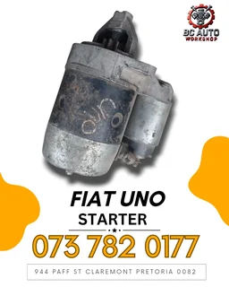 Fiat uno starter Call or WhatsApp me 073 782 0177