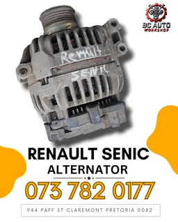 Renault senic Alternator Call or WhatsApp me 073 782 0177