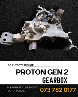 Proton gen 2 gearbox Call or WhatsApp me 073 782 0177
